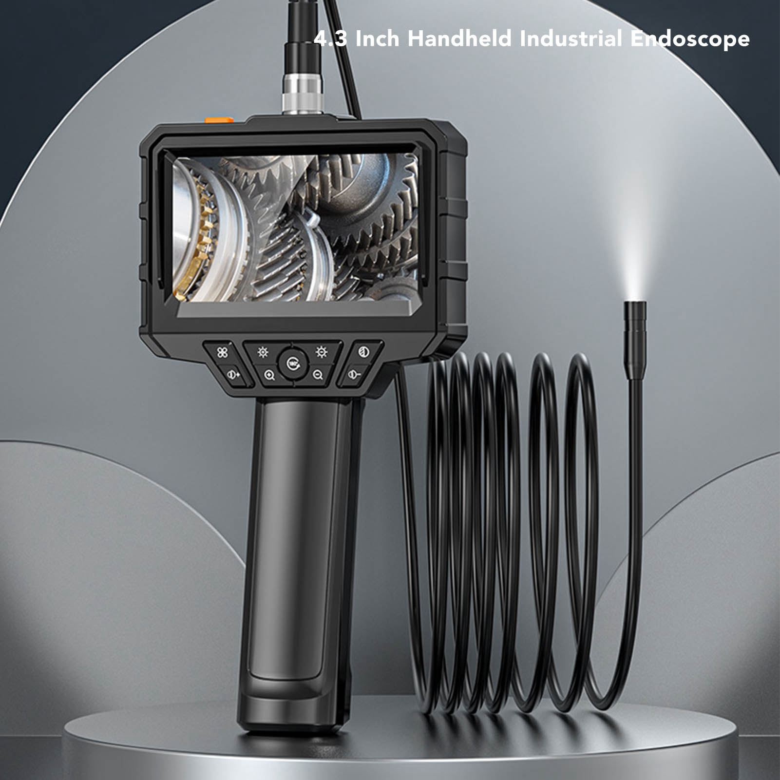 Endoscope Inspection Camera - Камера-эндоскоп для инспекции, 4,3 дюйма, HD