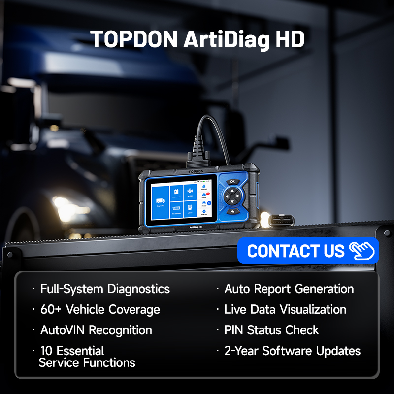 Car Diagnostic Tool - Диагностический комплекс TOPDON Artidiag HD с