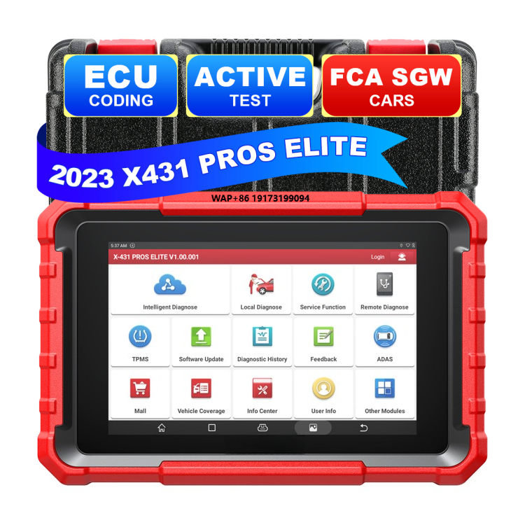 Car Diagnostic Tool - Профессиональный диагностический сканер X431 Pros Elite