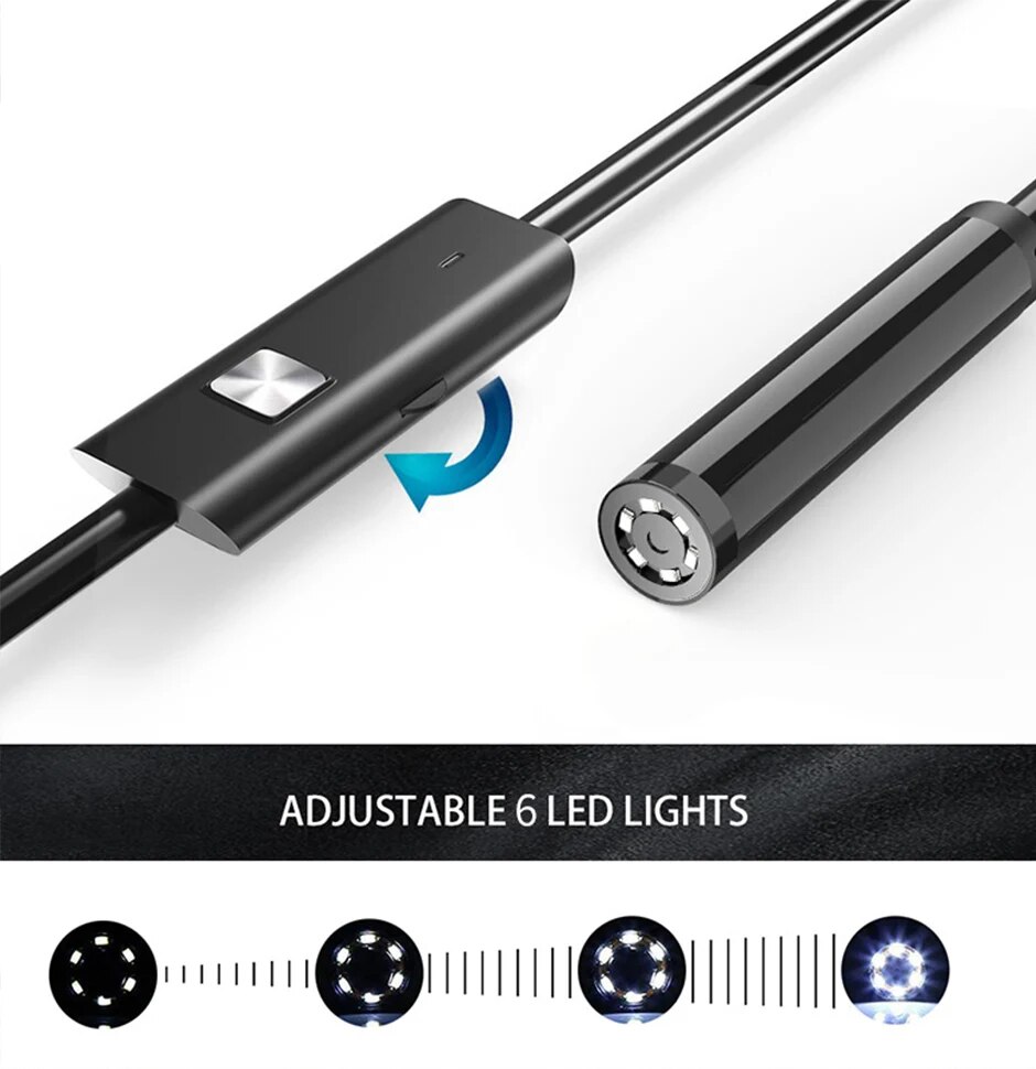 Эндоскопическая камера 7.0 мм  – обзор и цена Endoscope Inspection Camera