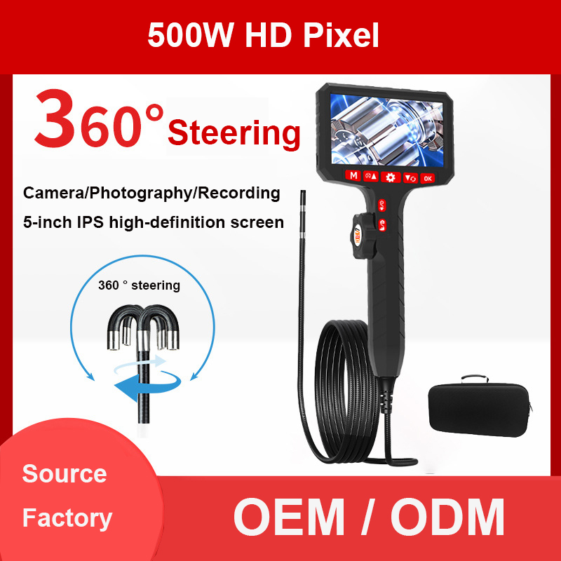 500W HD Pixel 3.9/6/8мм 5 дюйм – обзор и цена Endoscope Inspection Camera